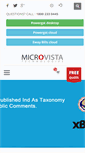 Mobile Screenshot of microvistatech.com